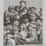 William Hogarth Scholars at a Lecture.
