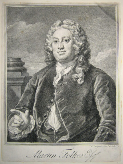 William Hogarth - Martin Folkes Esqr.