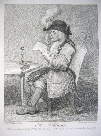 John Keyse Sherwin after William Hogarth - The Politician