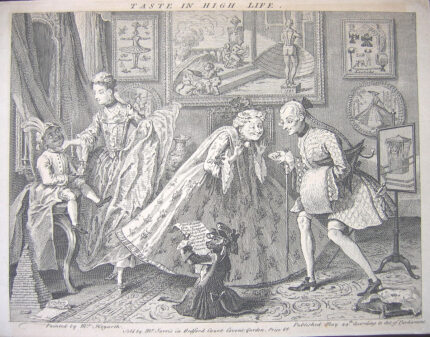 William Hogarth Taste in High Life