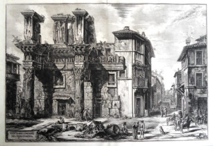 Veduta degli Avanzi del Foro di Nerva - Giovanni Battista Piranesi Prints