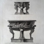 Giovanni Battista Piranesi Prints - Vasi, Candelabri, Cippi, Sarcofagi, Tripodi, Lucerne, Ed Ornamenti Antichi Disegn. Wilton Ely 918