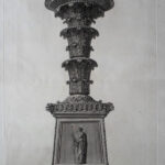 Giovanni Battista Piranesi Prints - Vasi, Candelabri. Marble Candelabrum. Wilton Ely 935