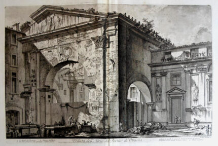 Veduta dell’ Atrio del Porto di Ottavia - Giovanni Battista Piranesi Prints