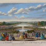 A View of the Orange Tree Garden at Versailles