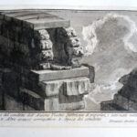 Antichita Romana Vol 1 p X Fig I Avanzo del condotto dell’ Antone Vecchio - Giovanni Battista Piranesi Prints