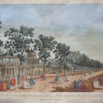 A View of the Grand Walk in Vauxhall Gardens taken from the entrance