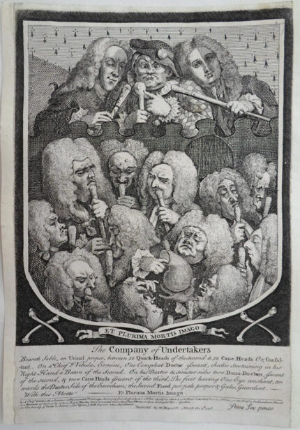 The Company of Undertakers or Quacks in Consultation