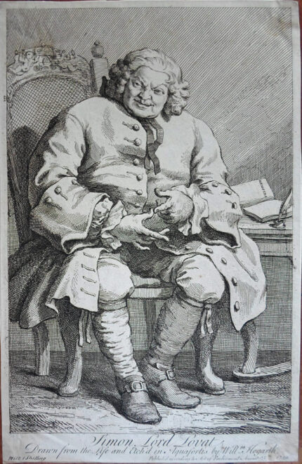 William Hogarth - Simon Lord Lovat
