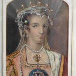 Lady in medieval costume