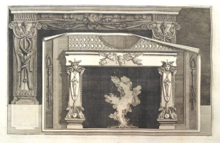 Giovanni Battista Piranesi Prints - Plate 20 Diverse Maniere d'adornare I cammini ed ogni altra parte degli edifizi