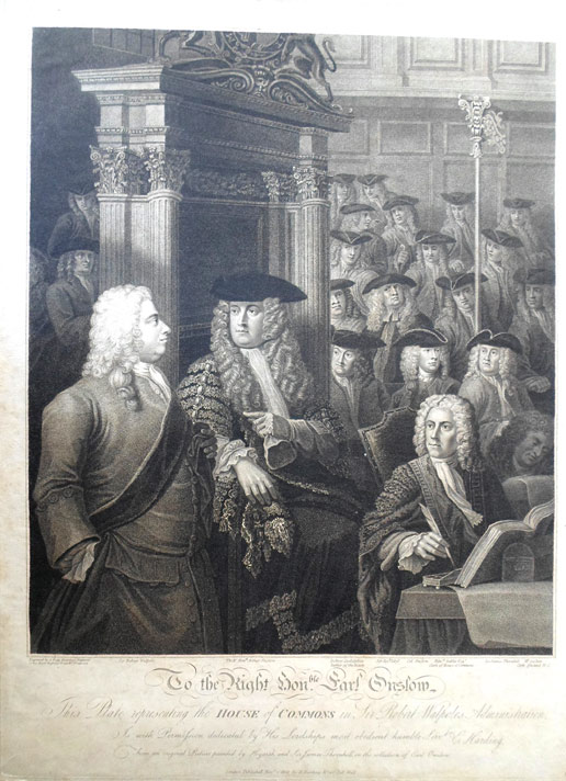 The House of Commons in Sir Robert Walpole's Administration