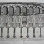 LIII. A. Pianta del serraglio delle fiere fabbricato da Domiziano per uso dell’Anfiteatro - Giovanni Battista Piranesi Prints