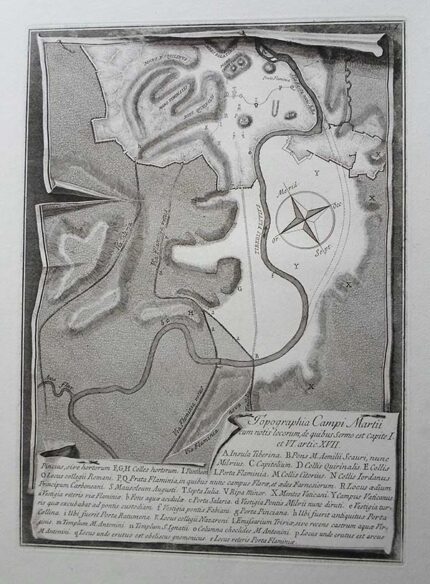 I Topographia Campi Martii - Giovanni Battista Piranesi Prints
