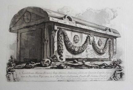 Sepulchrum Mariae Honorii - Giovanni Battista Piranesi Prints