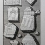 XVI Ichnographia viciniae reliquiarum Theatri Pompeiani - Giovanni Battista Piranesi Prints