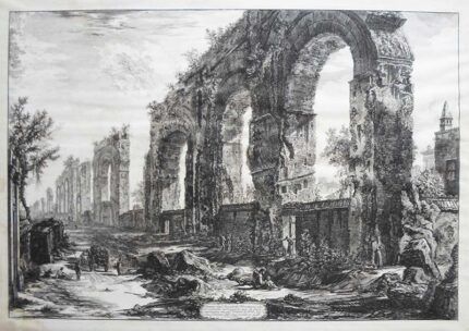 Avanzi degli Aquedotti Neroniani che si volevano distruggere per la loro vecchiezza - Giovanni Battista Piranesi Prints