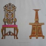 A Chair and Flower Stand