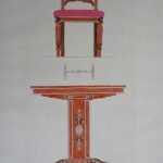 Chair and Occasional Table