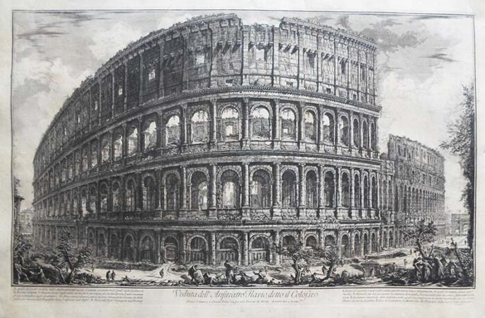 Veduta dell’ Anfiteatro Flavio, detto il Colosseo - Giovanni Battista Piranesi Prints