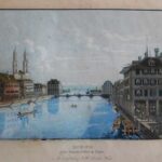 Zurich, prise depuis L’Hotel de L’ Epee