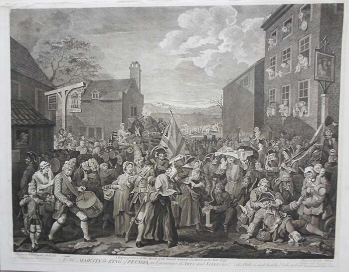 William Hogarth - The March to Finchley