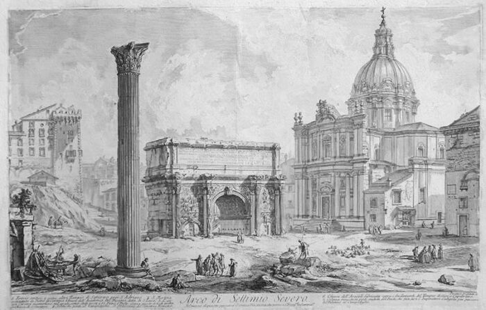Arco di Settimio Severo - Giovanni Battista Piranesi Prints