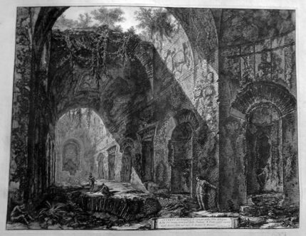 Interno del Tempio do di Canopo nella Villa Adriana - Giovanni Battista Piranesi Prints