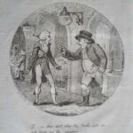 A Country Farmer & Waiter at Vauxhall.