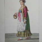Donna di Napoli che va raccogliondo la Limossina per le Anime del Purgatorio.