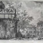 Veduta del Tempio di Giove Tonante.