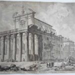  Veduta del Tempio do Antonino e Faustino in Campo Vaccino