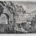 Veduta interna dell’Atrio de Portico di Ottavia.