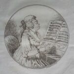 Lady playing a long Solo