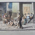 Lazzari sulla di piazza di S. Ferdinando