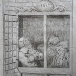 (Front window of the Globe Inn, Exeter)