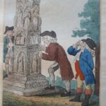Antiquarians viewing Queens Cross