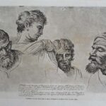 Four Heads from the Raphael Cartoons at Hampton Court