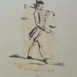 An Exchequer Clerk drest as the Act directs