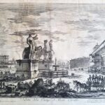 Veduta della Piazza di Monte Cavallo
