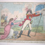 Militia Galantry – or The Soldiers cowardly retreat to save his Bacon; at the expence of his fair Inamorata.
