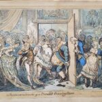 Inconveniences of a crowded drawing room-