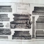 Plate XI Columns, bases and capitals from Villa Albani, Corsini , Borghese, Pantheon, etc.