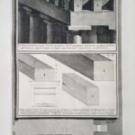 Plate XXVI  Three diagrams of Doric temple construction