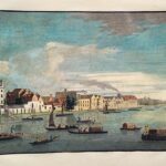 A View near Mr Smith’s House at Batteresea, looking up the Thames