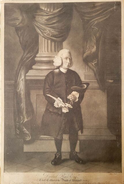 Daniel Race Esq. Chief cashier of the Bank of Scotland