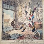 Boney and Talley the Corsican carcase-butcher's reckoning day. New Style ---No Quarter Day !