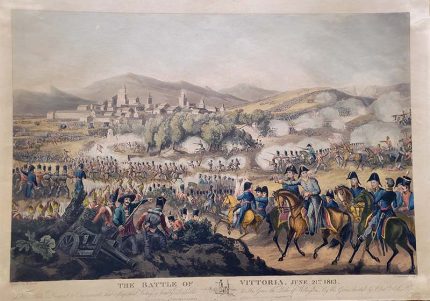 The battle of Vittoria, June 21st 1813