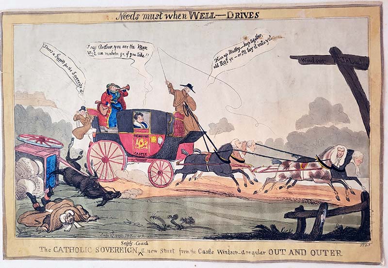 catholic sovereign The Catholic Sovereign Safety-Coach, A new Start from the Castle Windsor - a regular Out and Outer. Needs Must when Well- Drives - Image 1