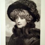 (portait of a lady wearing a fur collar)